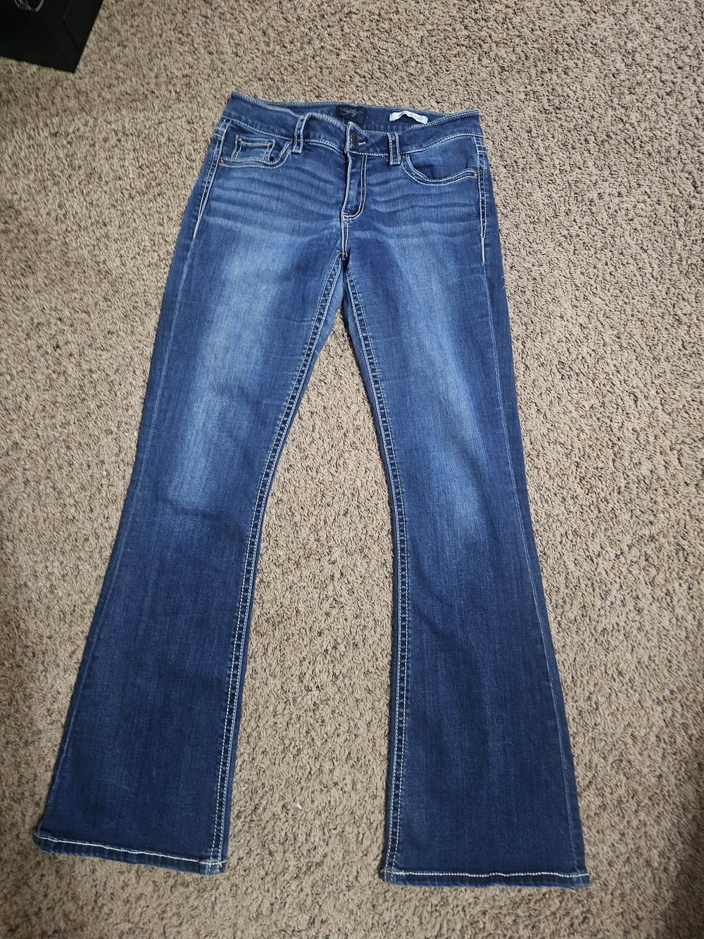 Daytrip Dark Blue Flared Jeans 28L